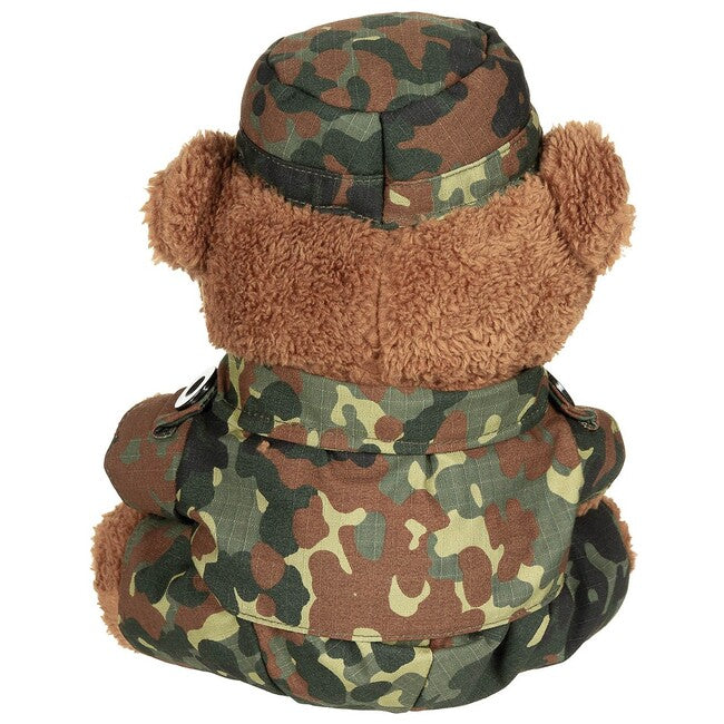 MFH Bear in Uniform, BW Camo, Approx. 28 cm