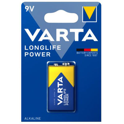Varta Longlife Power 9V Battery Block, 1 pcs