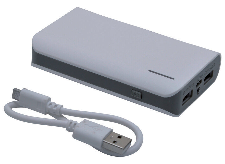 Baladeo PLR904 Power Bank S6600 2xUSB, White