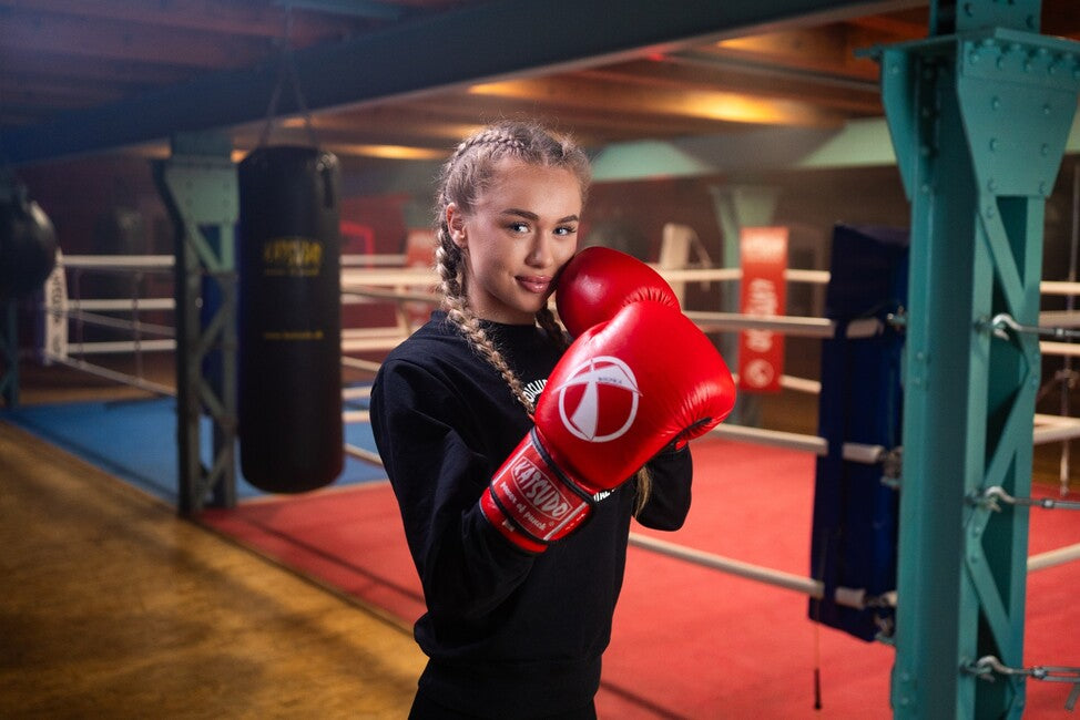 Katsudo Champion IV Boxing Gloves, Blue