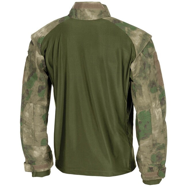 MFH Professional American Tactical Long Sleeve Shirt, HDT-camo FG