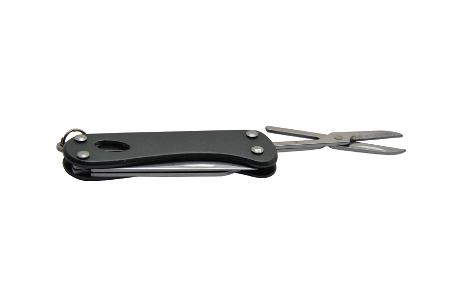 Baladeo ECO170 Barrow Multifunctional Knife, 5 Functions, Zebra Wood