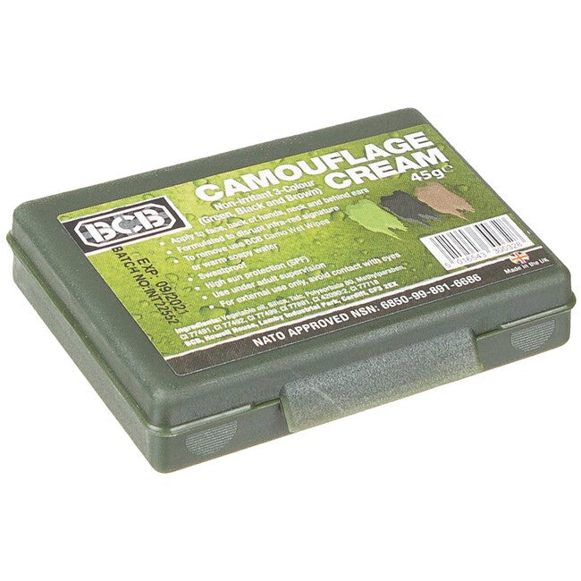 MFH GB Camo Face Paint, 3 Colors, with Mirror, 45 g