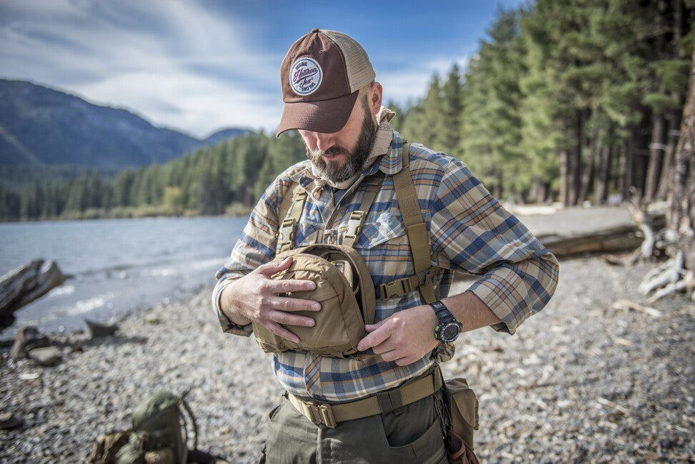 Helikon-Tex Numbat Chest Rig, Black / Shadow Grey
