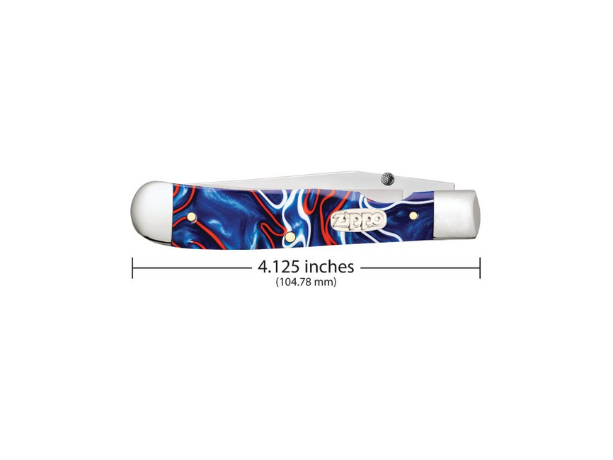 Zippo Trapperlock Folding Knife, Multicolor