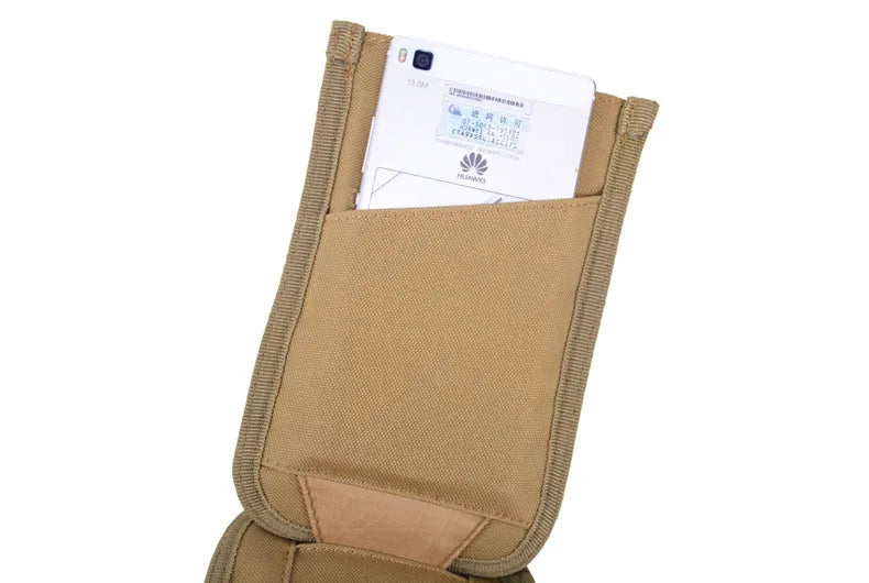 DRAGOWA TACTICAL Zulu Smartphone Pouch, Khaki