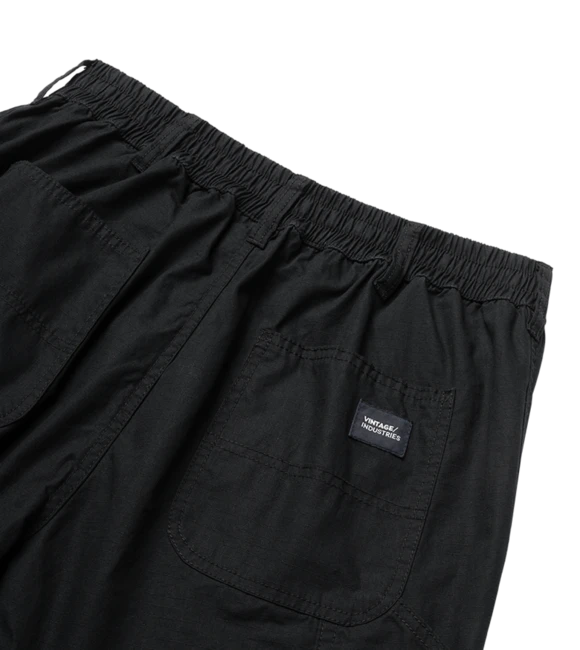 Vintage Industries Worker cargo shorts, black