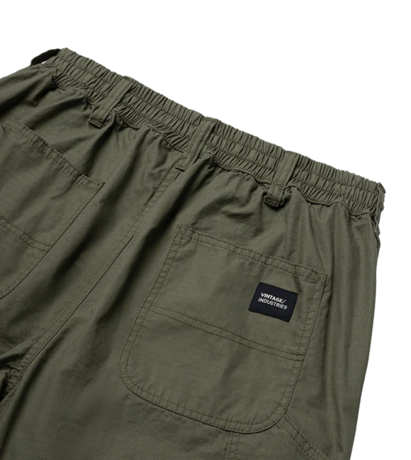 Vintage Industries Worker cargo shorts, olive drab