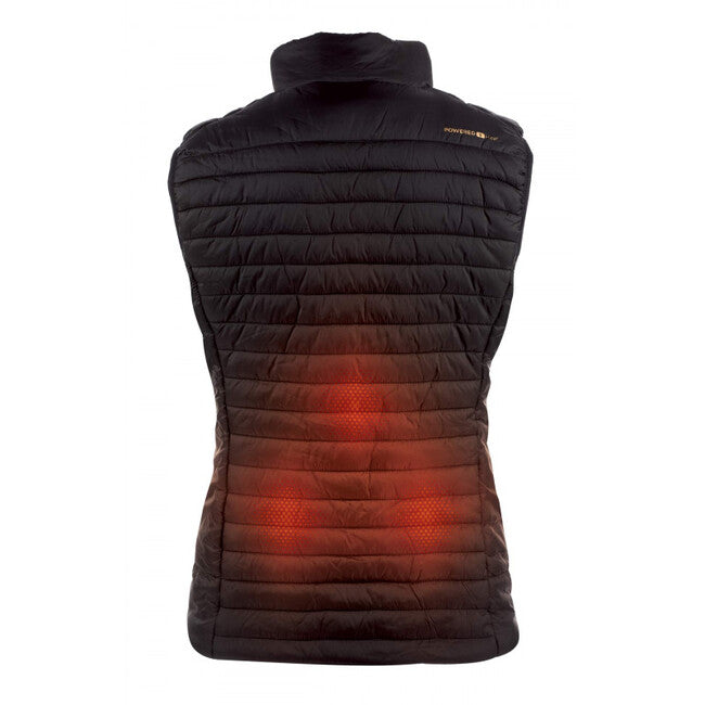 Therm-ic Women's Heated Vest, Black