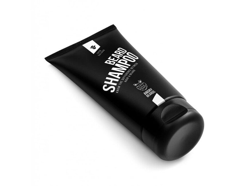ANGRY BEARDS Jack Saloon Beard and Mustache Shampoo, 150ml