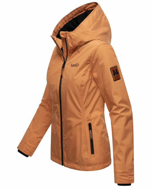 Marikoo Women's Transitional Hooded Jacket, Brombeere