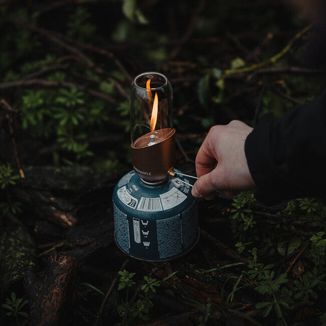 Fire Maple Gas Lantern with Borosilicate Glass, Orange