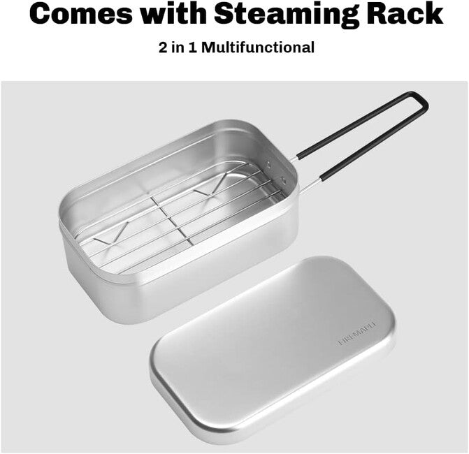 Fire Maple Aluminum Lunch Box with Lid Frost 800ml