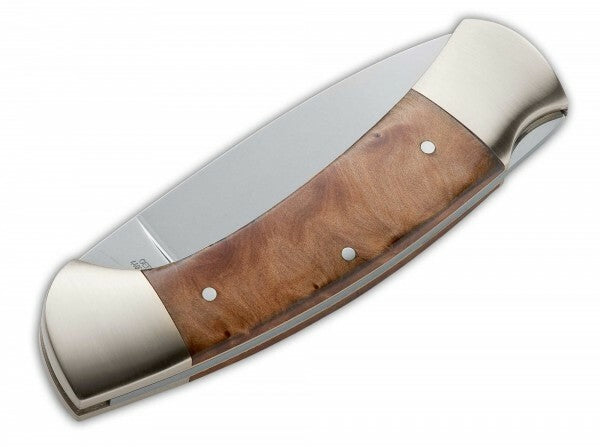 Böker Manufaktur Solingen 3000 Thuja II Folding Knife, Thuja Wood, 8.5 cm