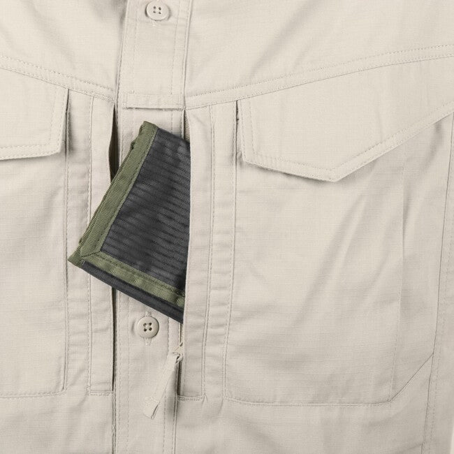 Helikon-Tex DEFENDER Mk2 Long Sleeve Shirt, PolyCotton Ripstop, Black
