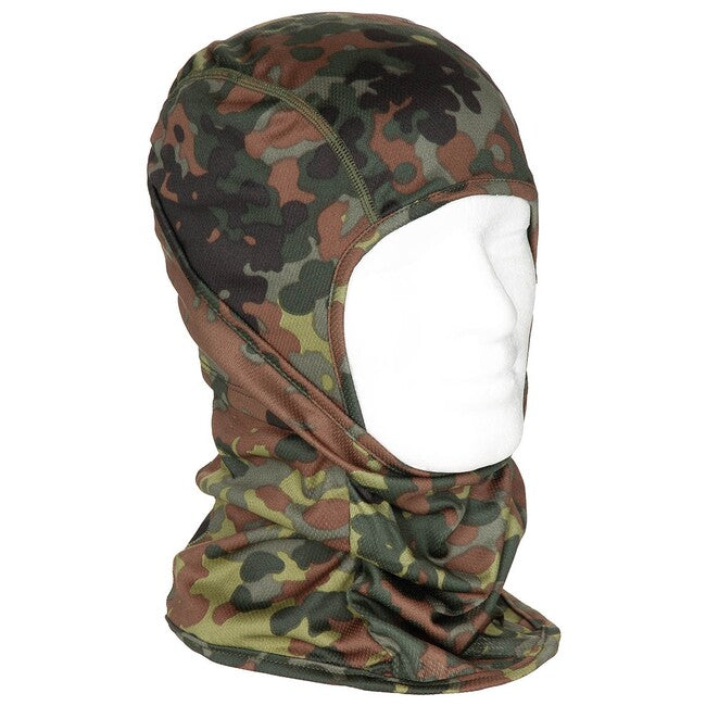 MFH Mission Balaclava, Single Hole, BW Camo