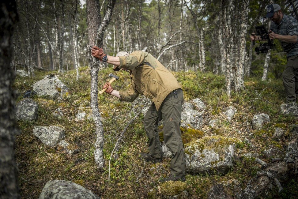 Helikon-Tex Woodsman Pants, Taiga Green / Black