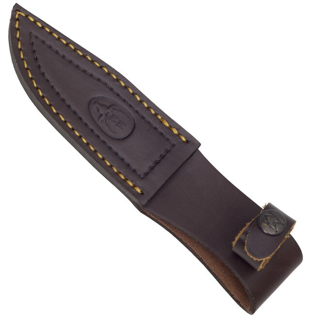 MUELA Fixed Blade Knife Holzgr Messingb