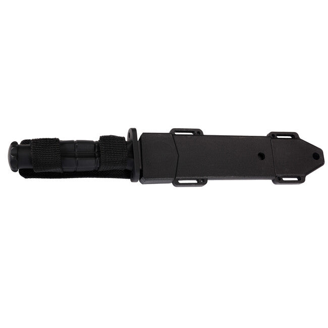 Herbertz Knife Belt, 18cm Drop Point, Black Plastic