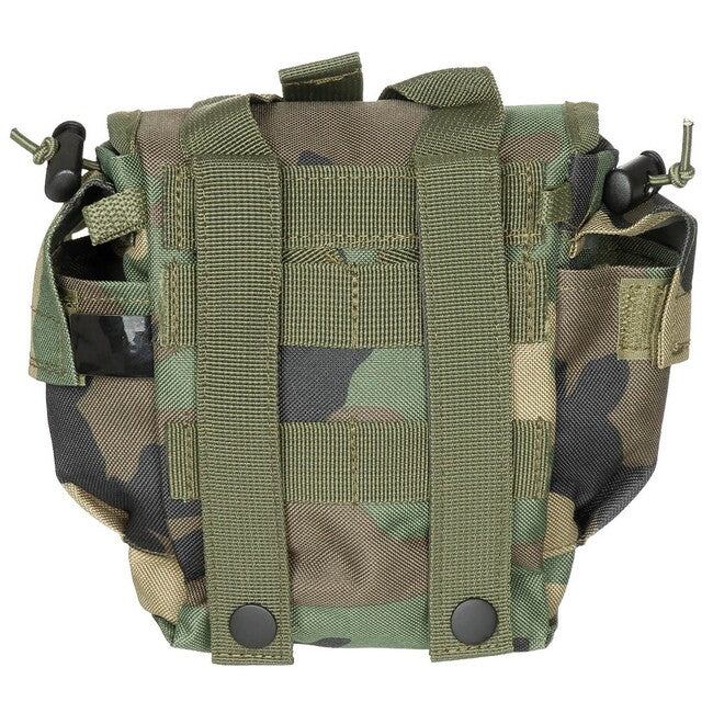 MFH Water Bottle Pouch MOLLE, Woodland