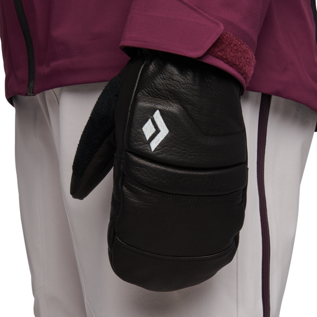 Black Diamond Spark Mitts Women's Winter Gloves, Black