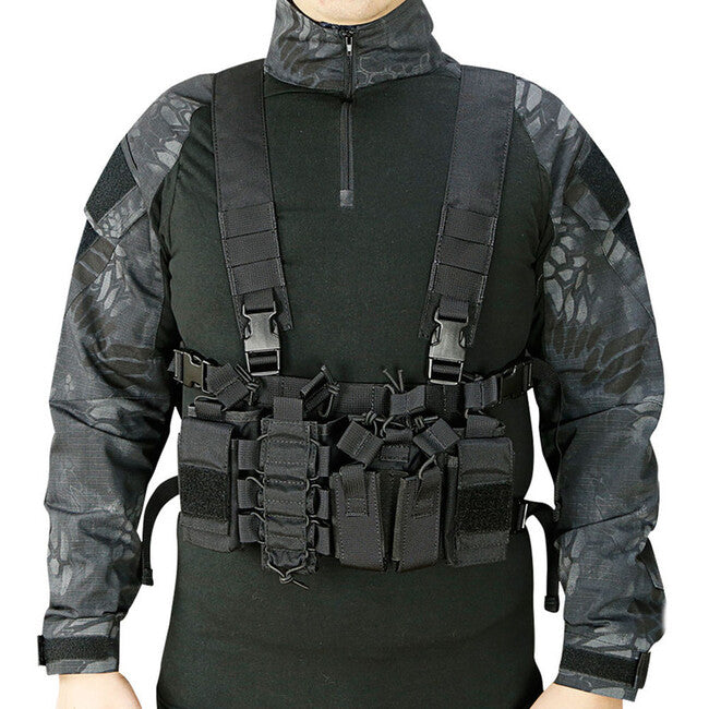 DRAGOWA D3 Chest Rig, Čierna