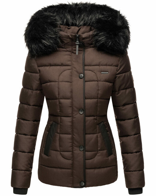 Marikoo Women's Winter Jacket with Hood Unique