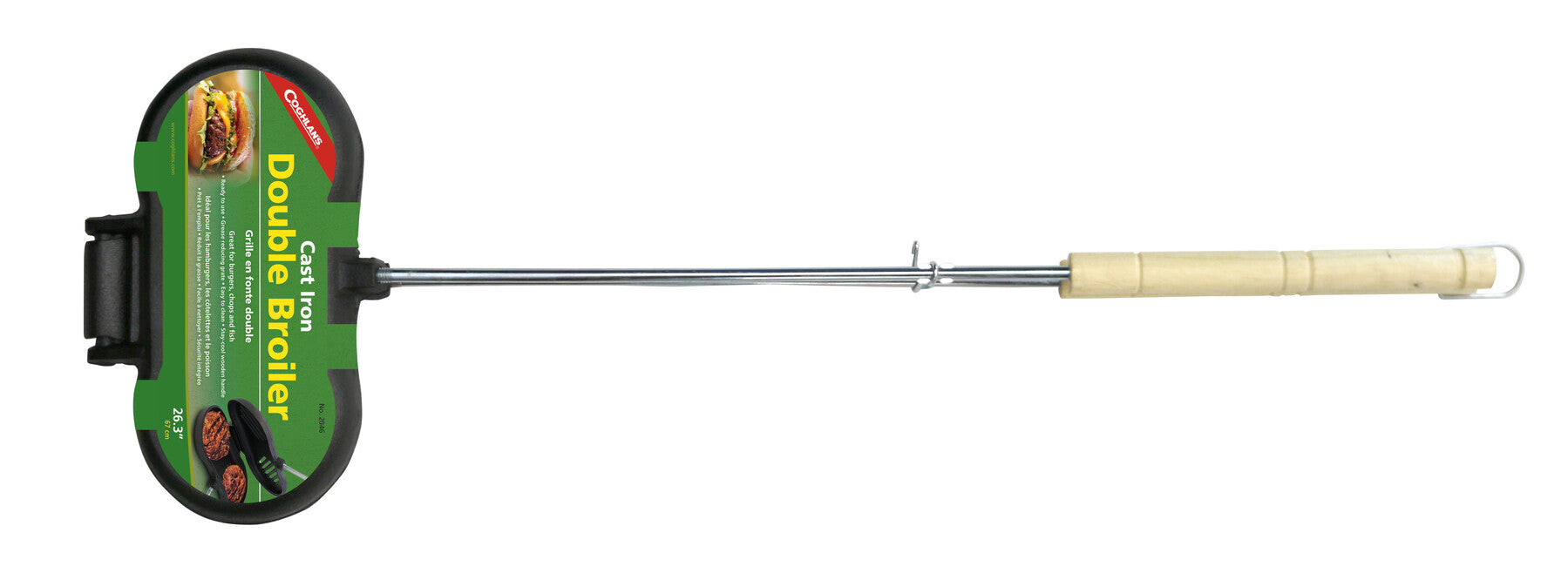 Coghlans Double Burger Grill Iron