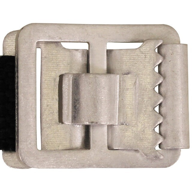 MFH Pack Strap with Buckle, Black, approx. 60 cm