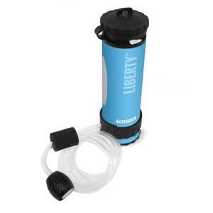 Lifesaver Water Filtration and Purification Bottle 400ml, Blue