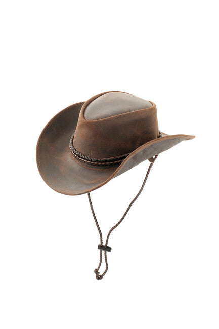 Origin Outdoors Trapper Leather Hat, Brown