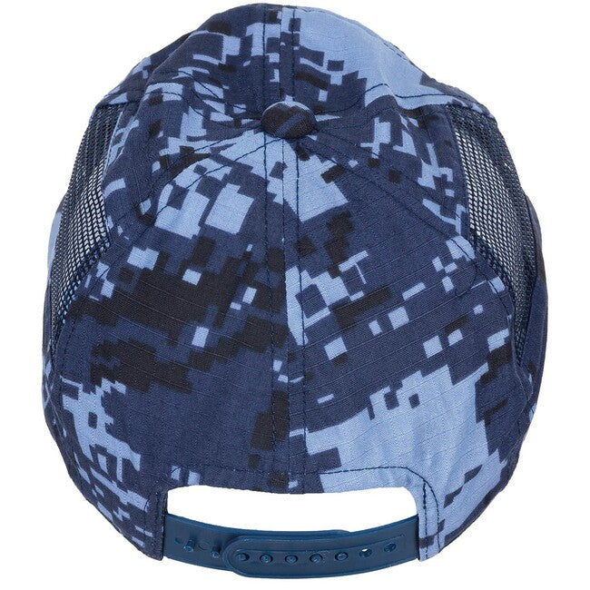 MFH Cap, Adjustable Size, Digital Blue