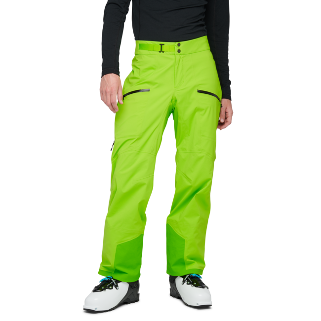 Black Diamond Recon Lt Stretch Men's Pants, Lime Green