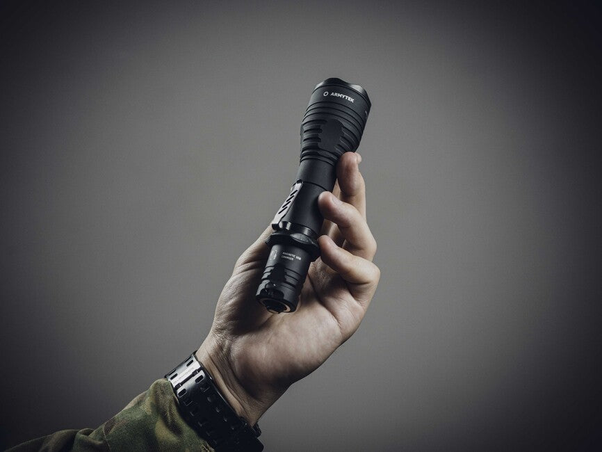 Armytek Viking Pro White LED Flashlight, Battery Powered, 2050 lm, 136 g