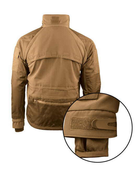 Mil-Tec Softshell Plus Jacket, Coyote Brown