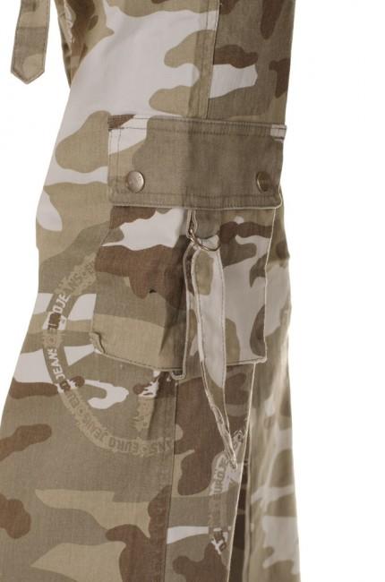 O&T Women's Trousers Olivia, Camouflage Light Brown