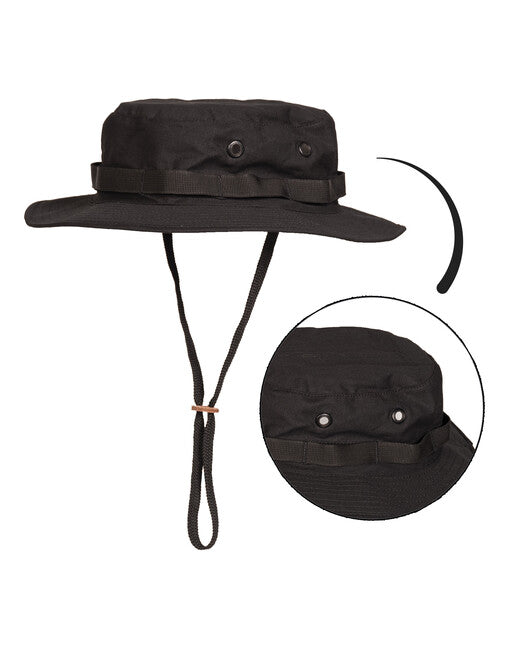 Mil-Tec US Type GI Hat, Black
