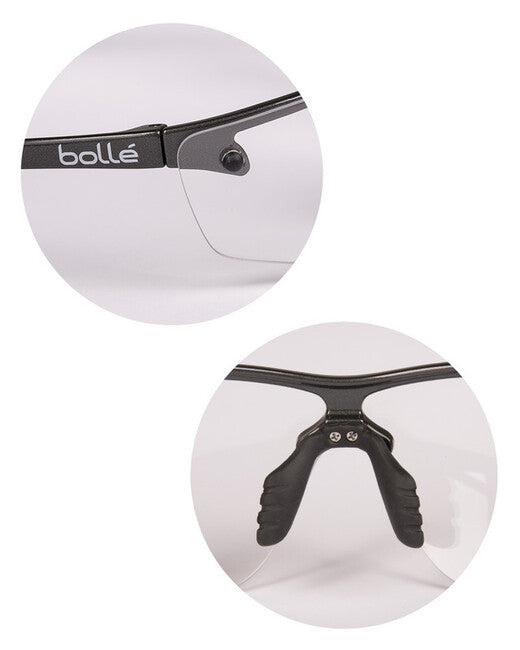 Bollé Silium+ Safety Goggles, Clear