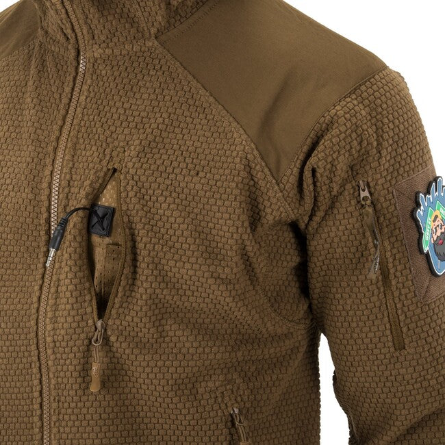 Helikon-Tex Alpha Hoodie Fleece Jacket, Olive