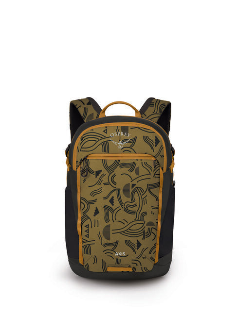 Osprey Axis City Backpack, Find the Way Print/Black