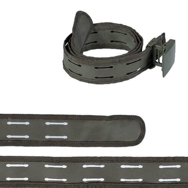 Mil-Tec Molle Laser Cut Belt with Plastic Buckle 3.8cm, Olive