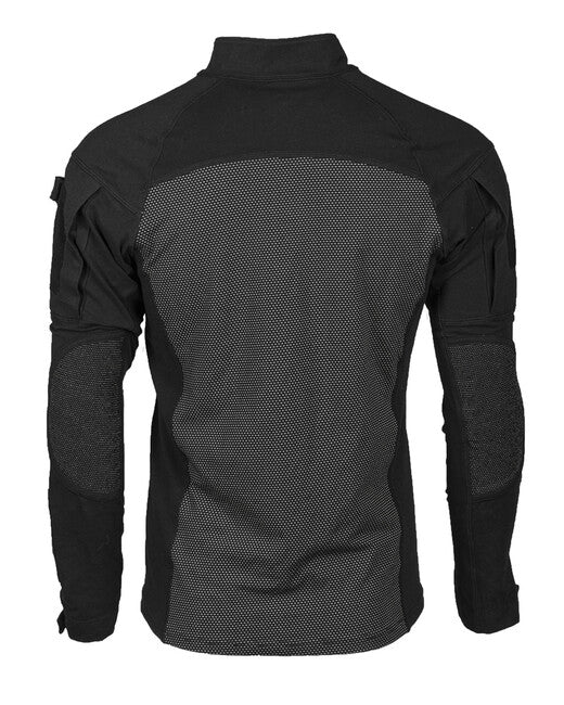 Mil-Tec Assault Tactical Long Sleeve T-shirt, Black
