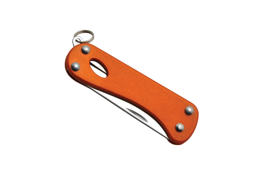 Baladeo ECO169 Barrow Multifunctional Knife, 5 Functions, Orange