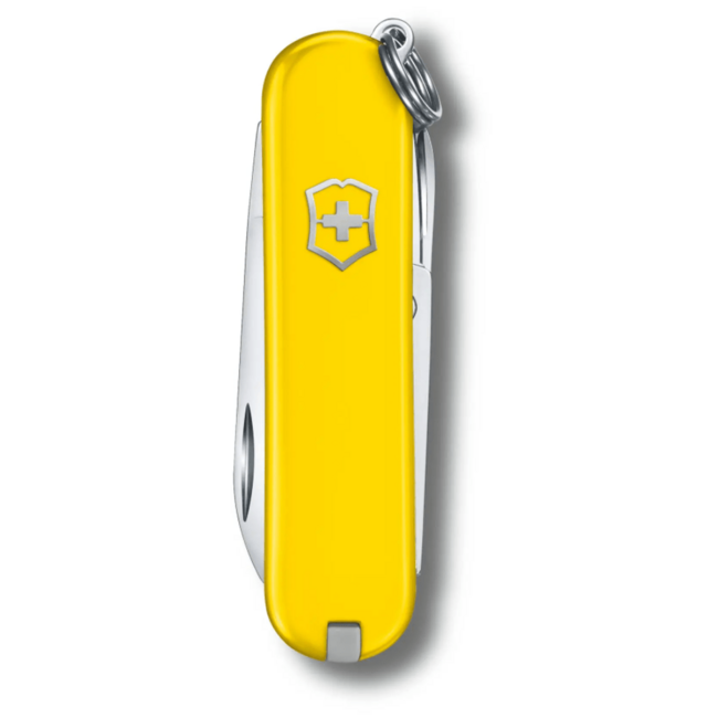 Victorinox Classic SD Colors Sunny Side Multitool, Yellow Knife, 7 Functions