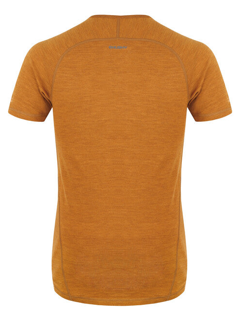 HUSKY MERSA Merino T-Shirt, Mustard