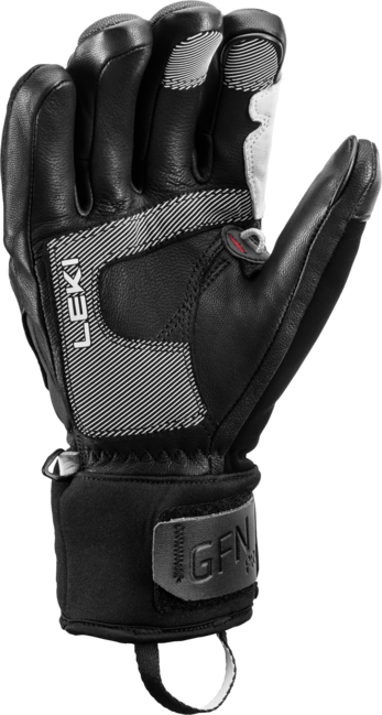 LEKI Griffin Pro 3D Winter Gloves, Black-White
