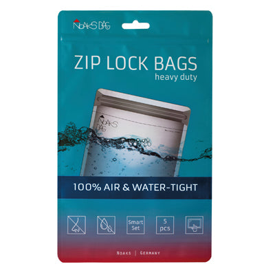 Noaks Waterproof Cases Smart Set, 3 Sizes, 5 Pieces