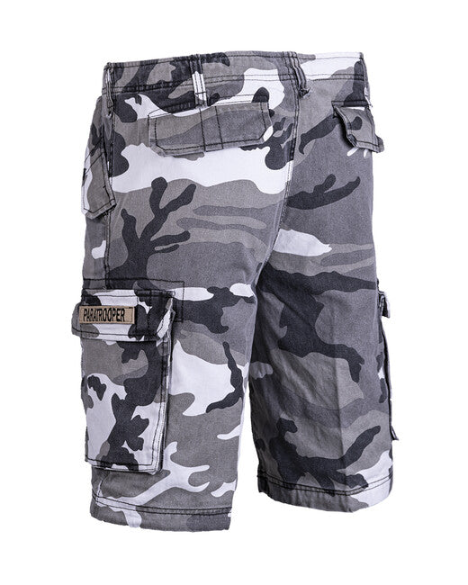 Mil-Tec Paratrooper Shorts, Prewashed Urban