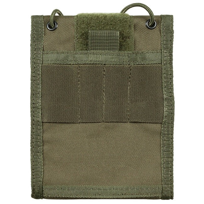 MFH Neck Wallet with Cord, OD Green