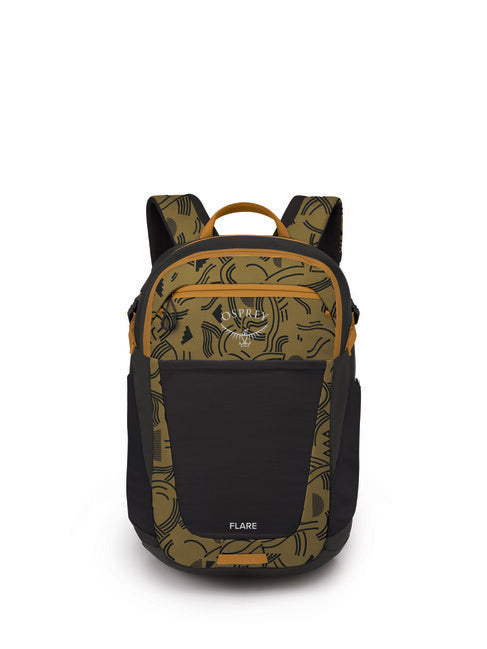 Osprey Flare City Backpack, Find the Way Print/Black